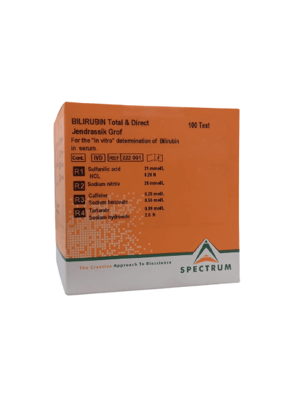 Spectrum - Bilirubin Total/Direct (100 test)